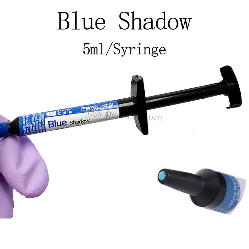 Teeth Whitening With Blue Light - 5 مل/قطعة لاصق توربو للأسنان من
