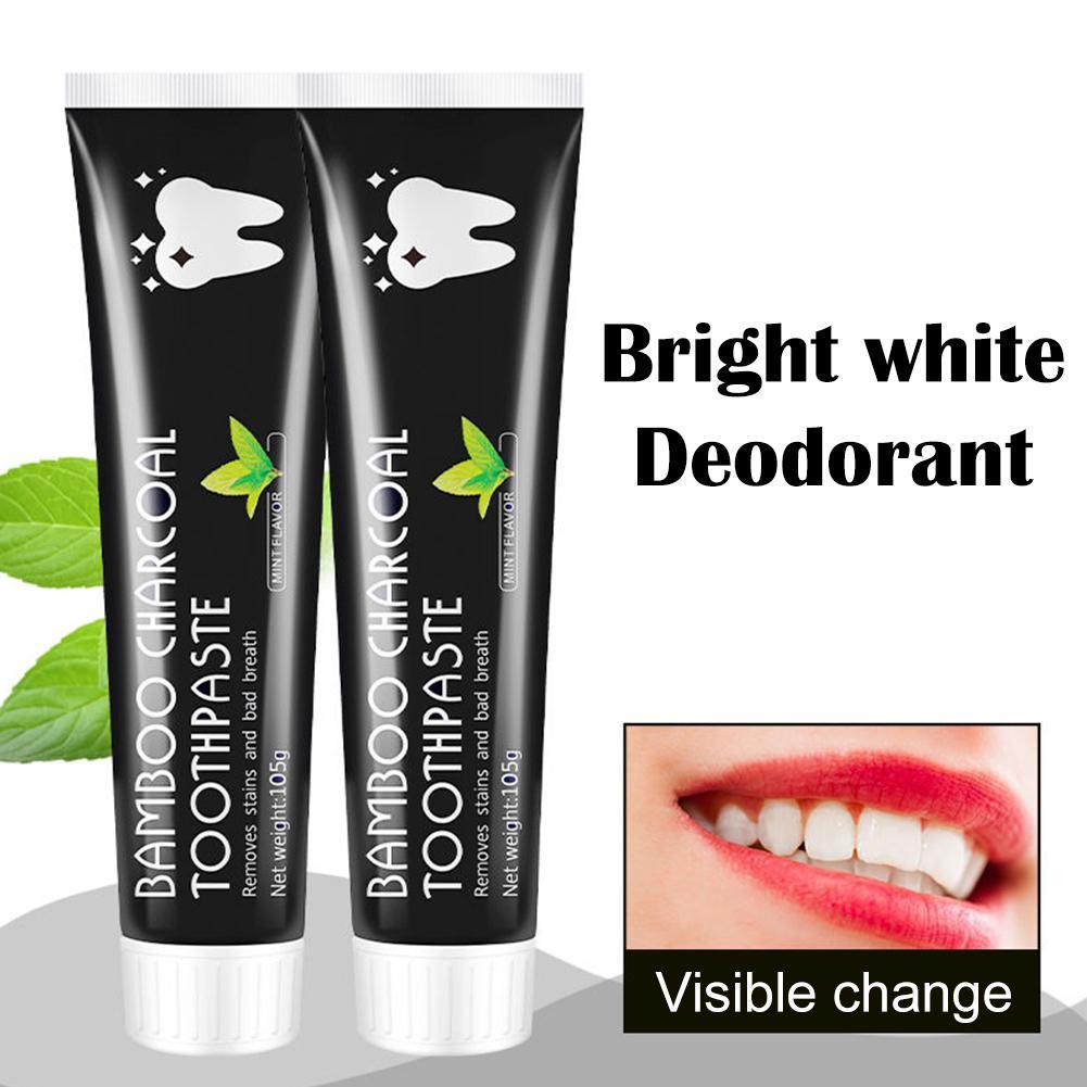 Teeth Whitening Charcoal - معجون أسنان بالفحم النباتي، معجون تبييض