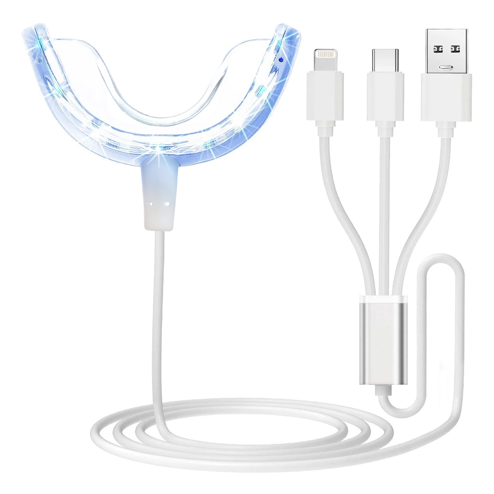 Teeth Whitening Blue Light - ضوء مسرع لتبييض الأسنان، 16 ×