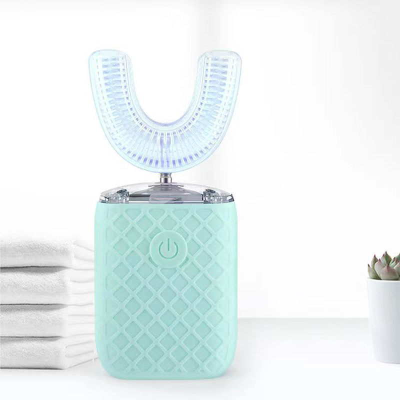 Teeth Whitening Blue Light - 360 ° فرشاة أسنان كهربائية أوتوماتيكية