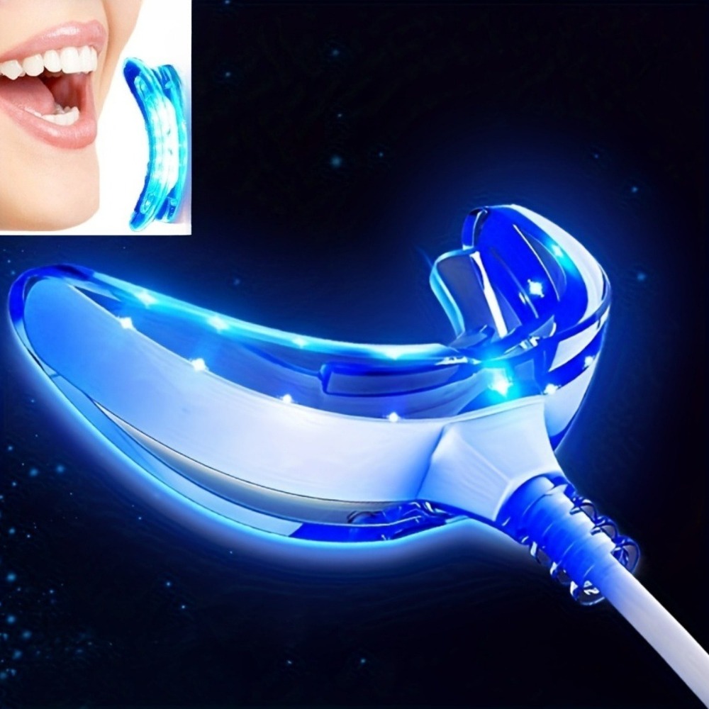 Teeth Whitening Blue Light - مصباح تبييض الأسنان 3 في 1،