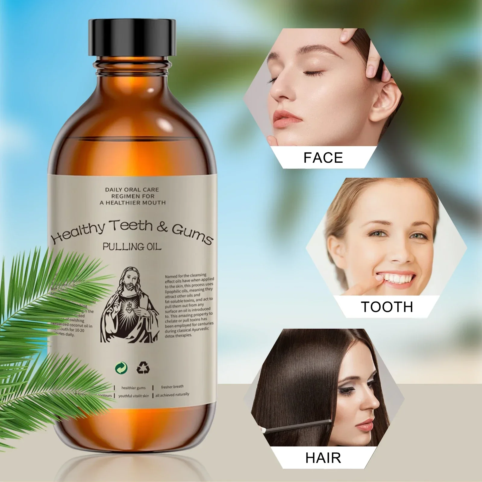 غسول الفم بزيت جوز الهند - نفس - مراجعة Whitening Mouthwash وسعره