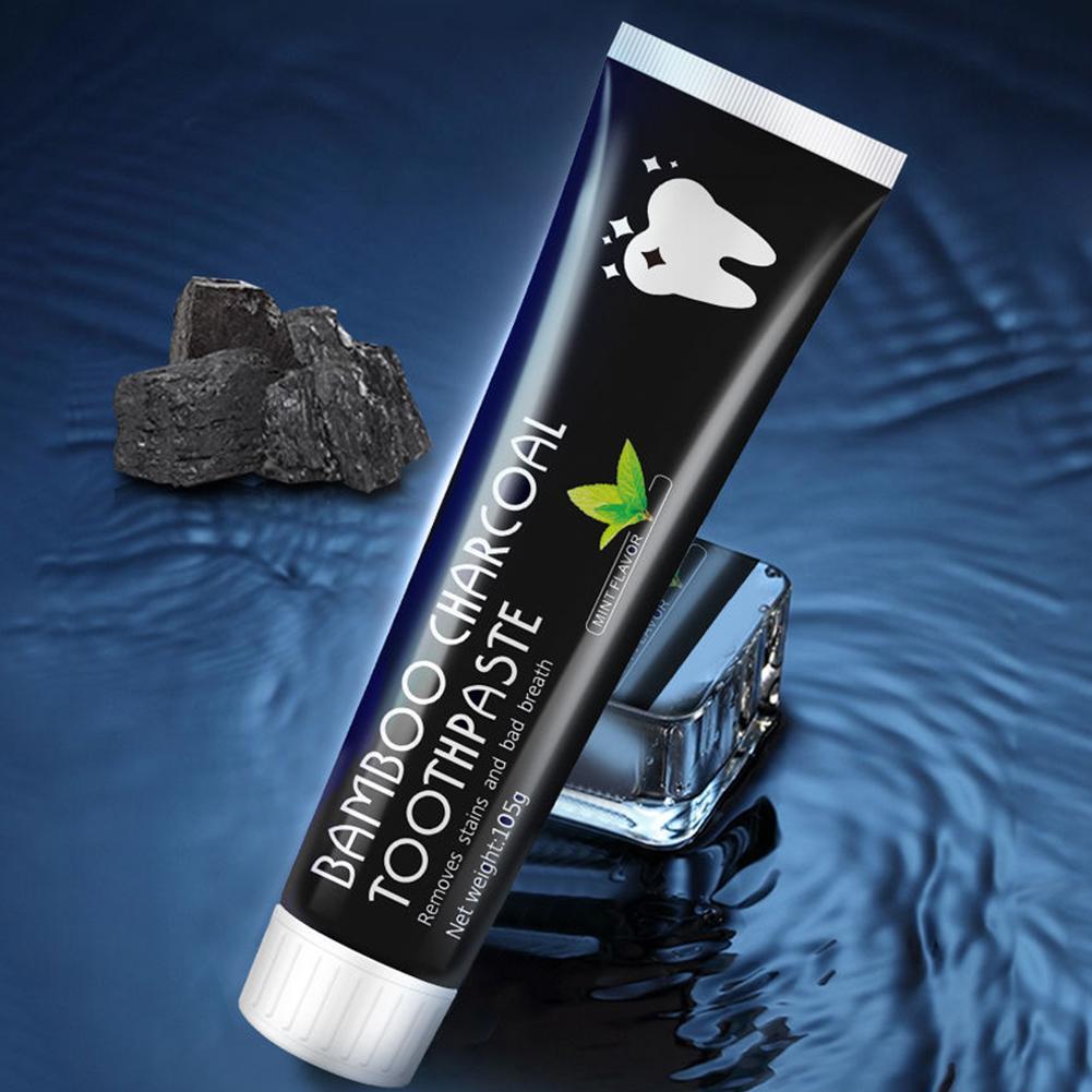 معجون أسنان من فحم الخيزران لت - مراجعة Teeth Whitening Charcoal وسعره