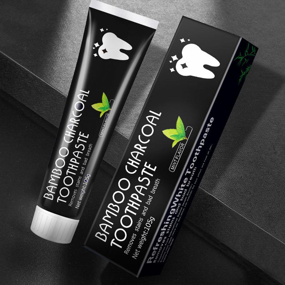 معجون أسنان من فحم الخيزران لت - مراجعة Teeth Whitening Charcoal وسعره