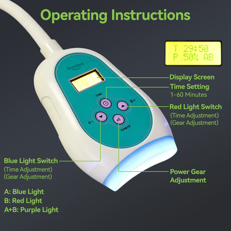 جهاز تبييض الأسنان باللمس 50 و - مراجعة Teeth Whitening With Light وسعره