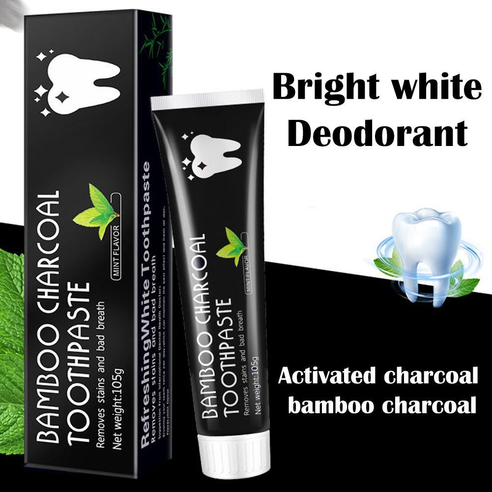 معجون أسنان بالفحم النباتي، مع - مراجعة Teeth Whitening Charcoal وسعره