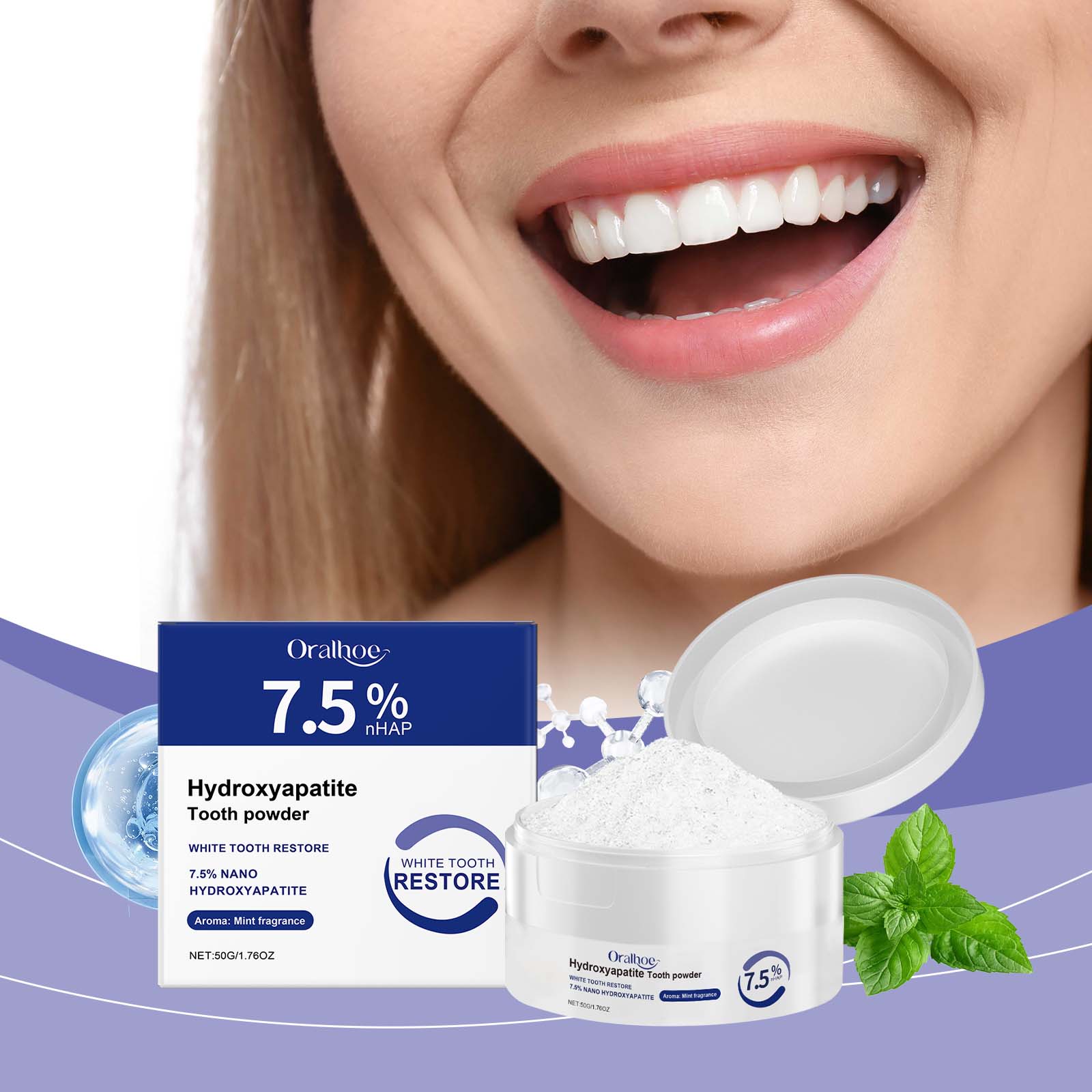 عناية دقيقة بالأسنان، قوة تنظي - مراجعة Teeth Whitening Oil Pulling وسعره