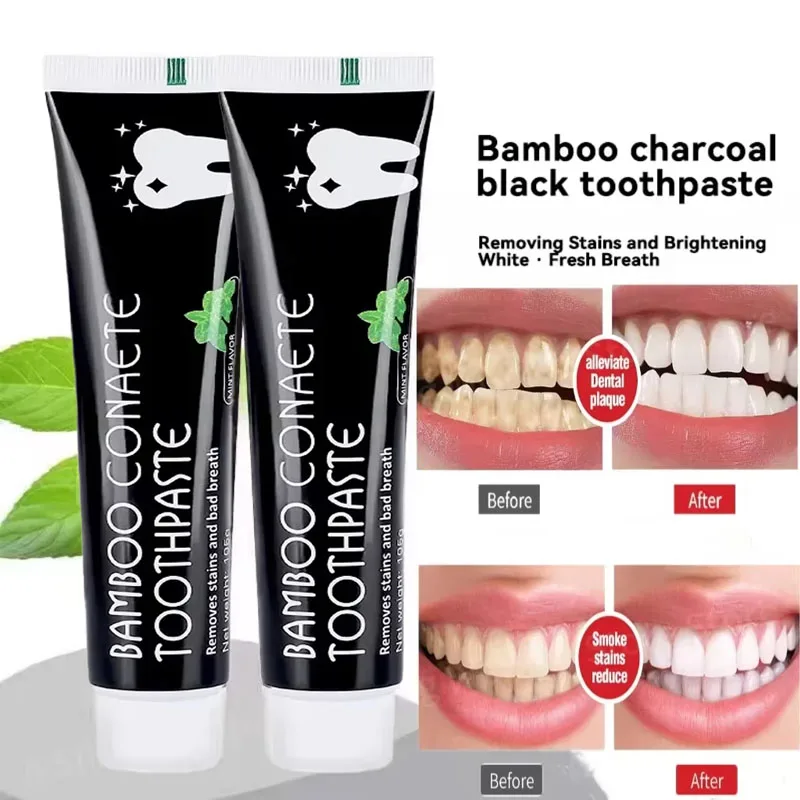 معجون أسنان مبيض معجون أسنان م - مراجعة Teeth Whitening Charcoal وسعره