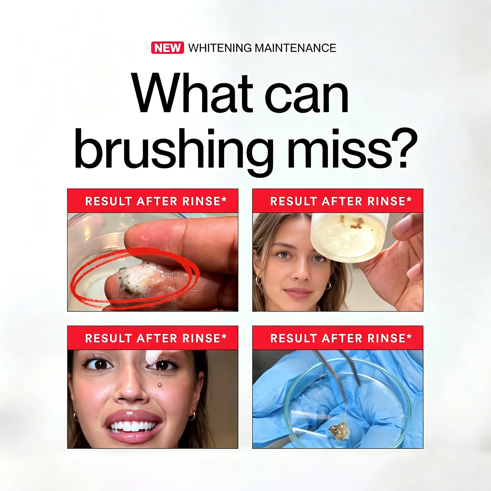 غسول فم جديد لتبييض الأسنان -  - مراجعة Whitening Mouthwash وسعره
