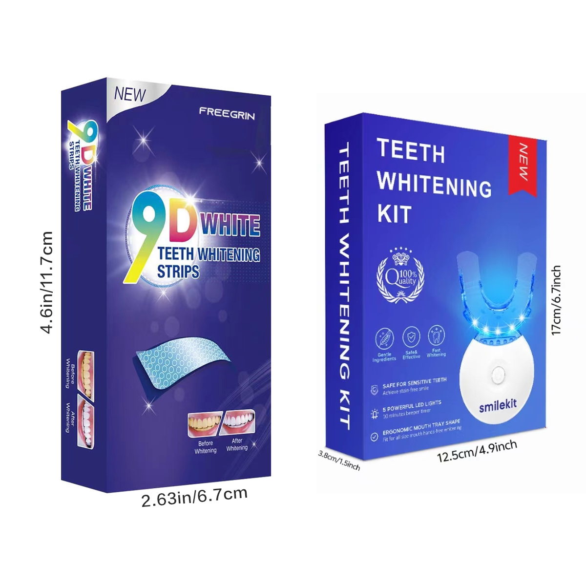 مجموعة تبييض الأسنان - 5X مبيض - مراجعة Teeth Whitening Clinic وسعره