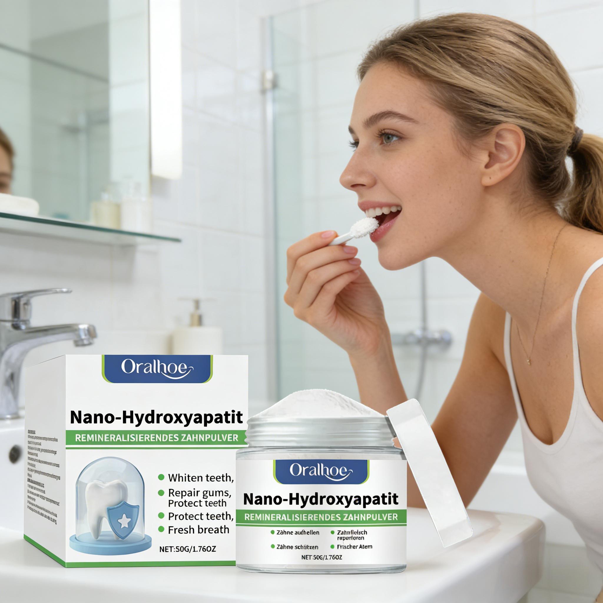 مسحوق تبييض الأسنان Oralhoe، ت - مراجعة Teeth Whitening Co وسعره