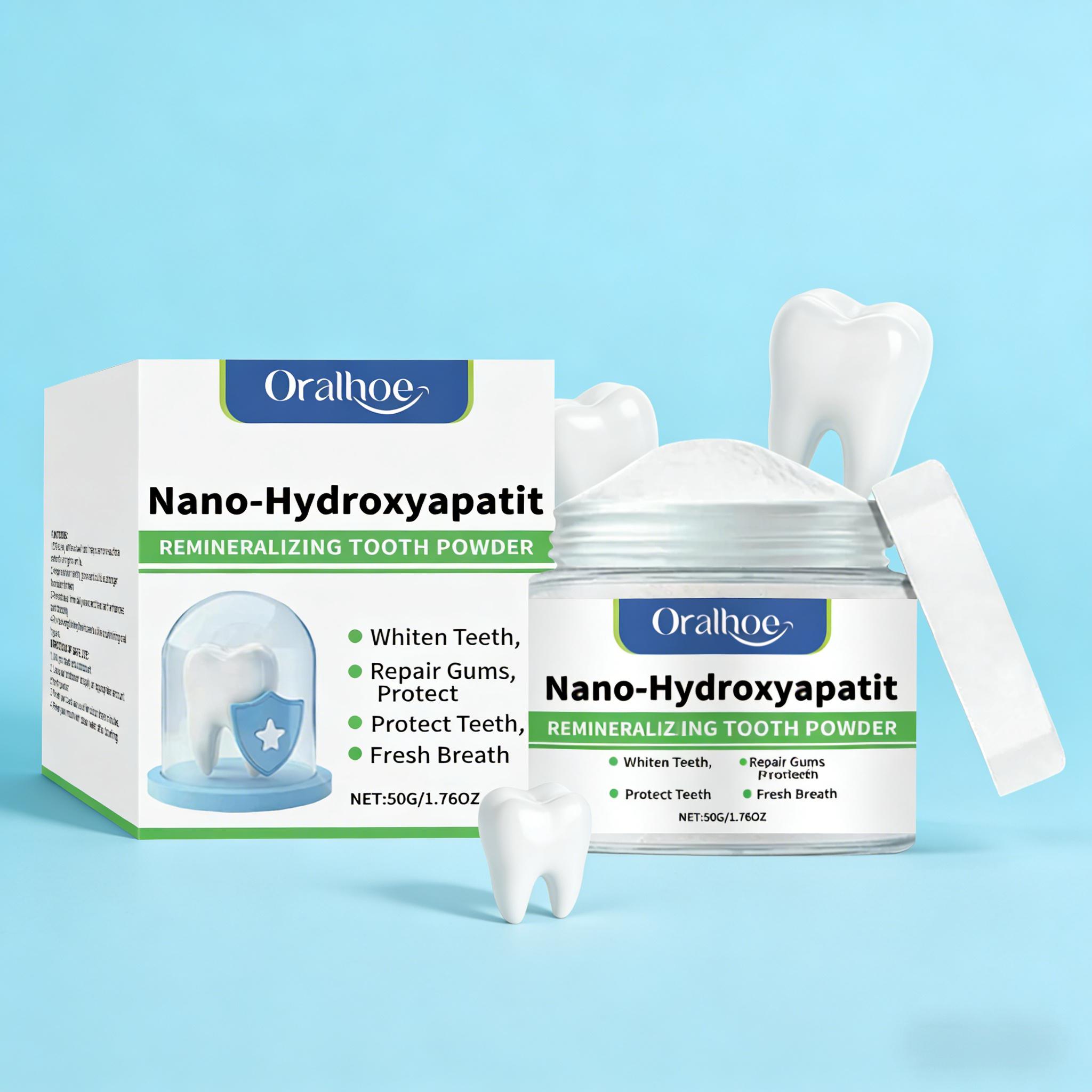 مسحوق تبييض الأسنان Oralhoe، ت - مراجعة Teeth Whitening Co وسعره