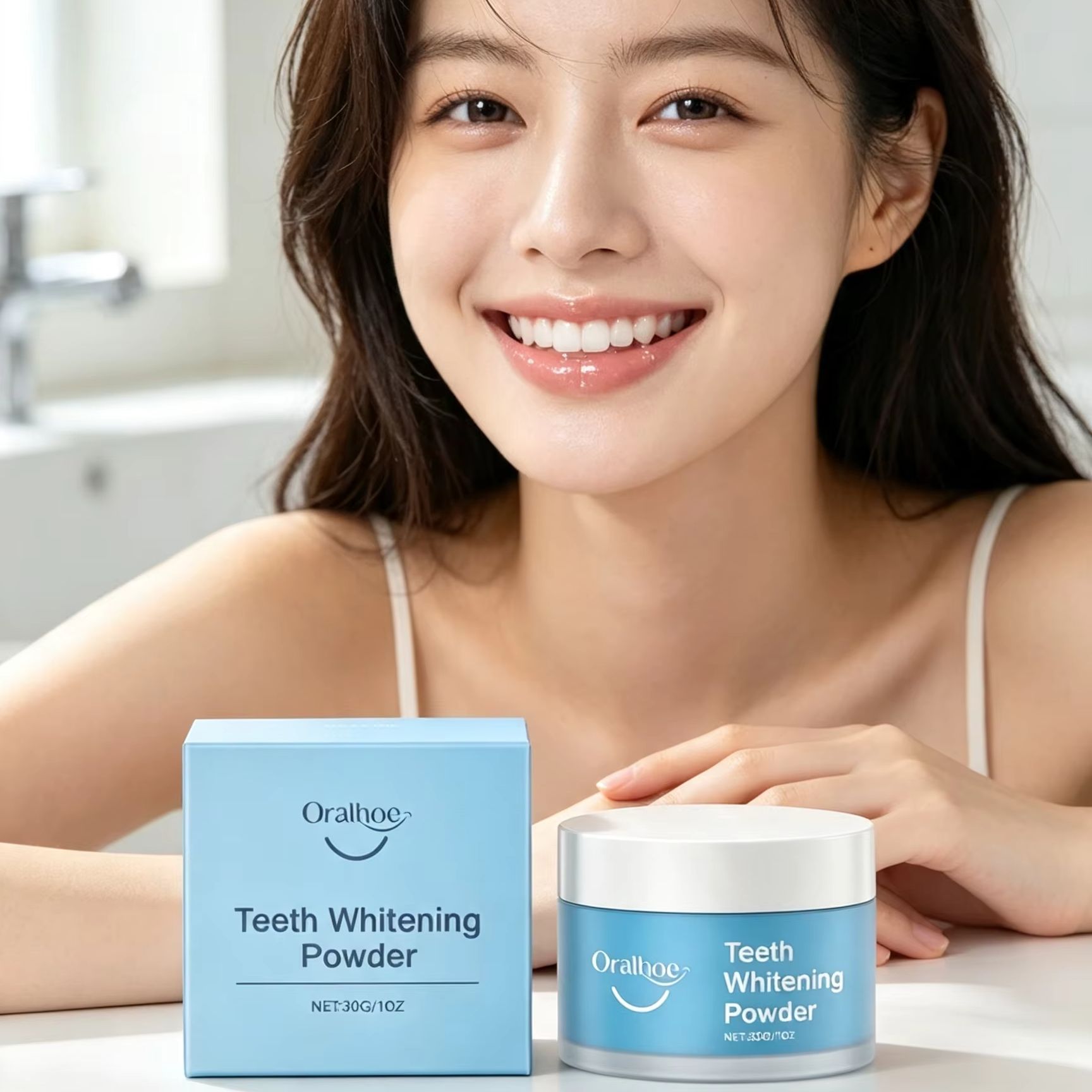 مسحوق أورالهو لتنظيف الأسنان،  - مراجعة Teeth Whitening Co وسعره