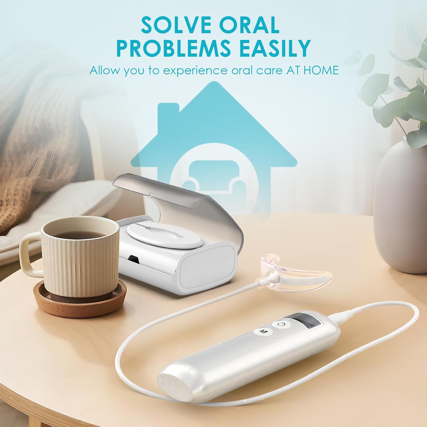 جهاز تسريع تبييض الأسنان بـ 16 - مراجعة Teeth Whitening Blue Light وسعره