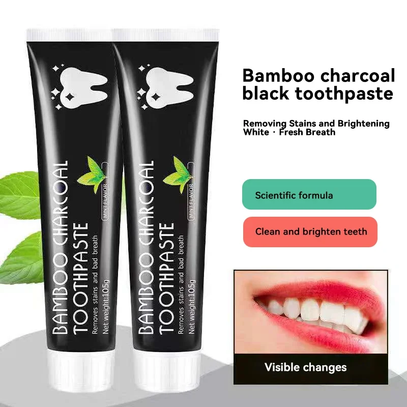 معجون أسنان مبيض بالفحم النبات - مراجعة Teeth Whitening Charcoal وسعره