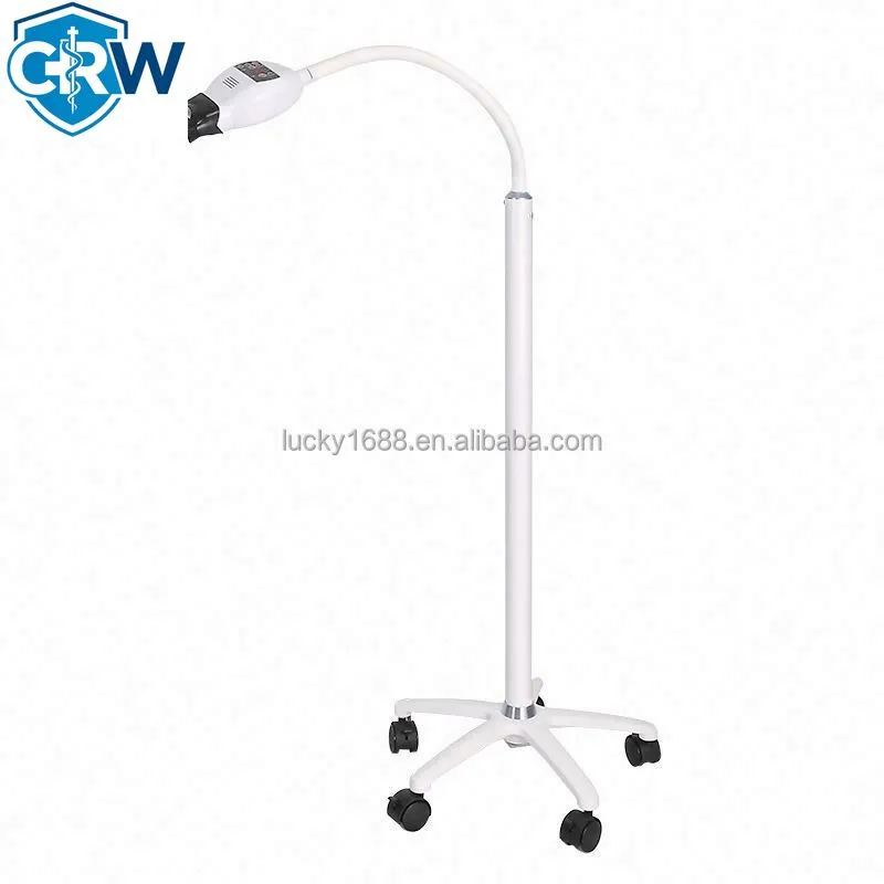 جهاز تبييض الأسنان CRW مع مصبا - مراجعة Teeth Whitening Blue Light وسعره