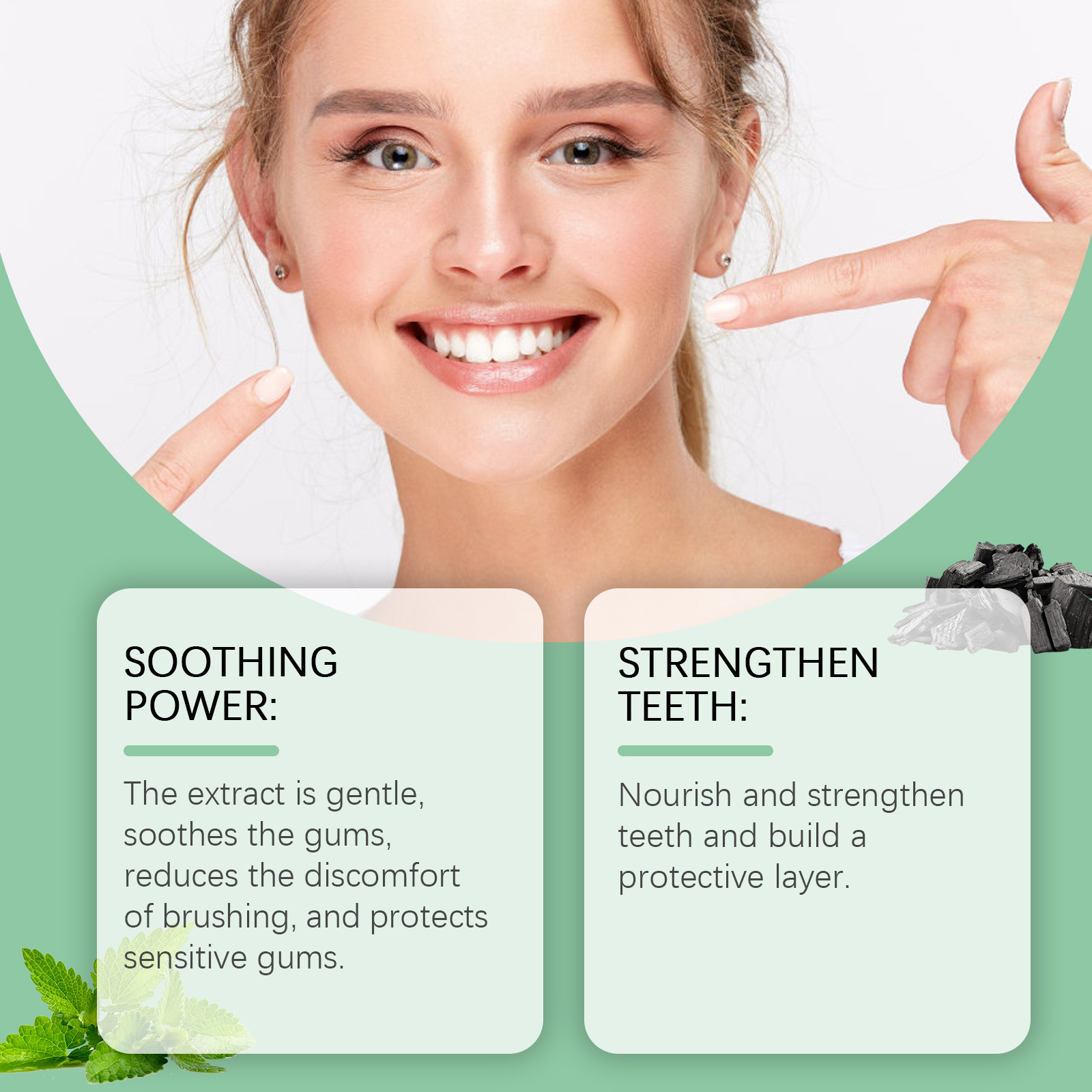 معجون أسنان بالنعناع والفحم ال - مراجعة Teeth Whitening Charcoal وسعره